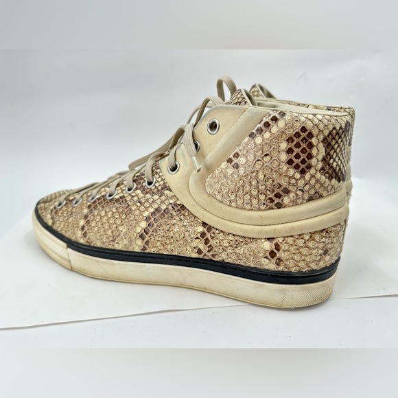 Louis Vuitton Sprinter High-top Sneaker - Python Leather Size 9.5 LV/ 11 USA - Picture 2 of 16